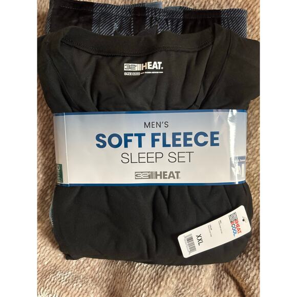 32 Degrees Mens Soft Fleece Sleep Set - Picture 1 of 2